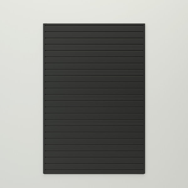 Flow Wall Starter 72"H x 48"W Slatwall & Reviews Wayfair